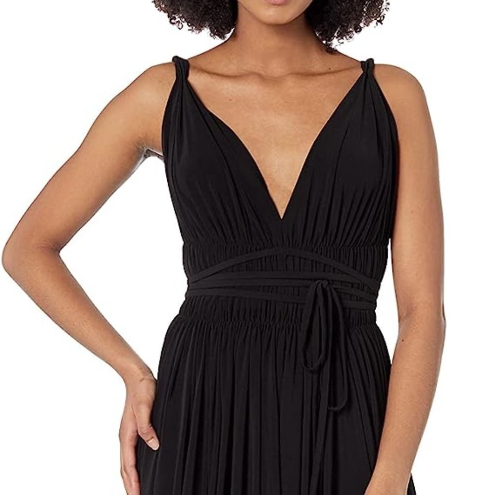 Norma Kamali womens Goddess Dress (Size Small) NWT
